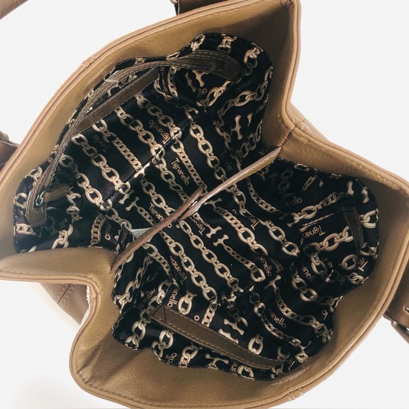 Tignanello Brown Leather Perfect 10 French Tote - Picture 7 of 13